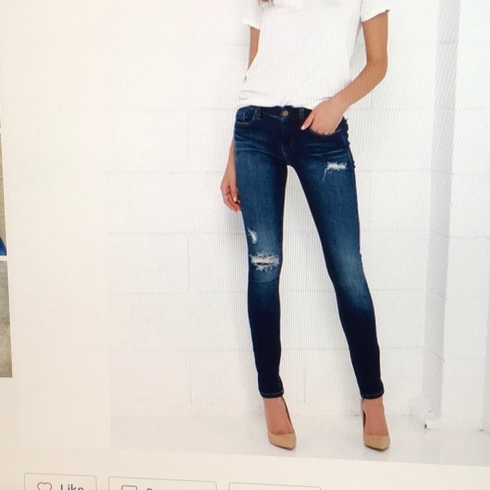 Blank NYC Skinny Classique Distressed Jeans, sz 28 - Picture 11 of 11